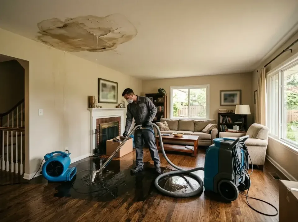 attic-pipe-burst-ceiling-drip-008 — frequently asked questions, Water Damage Restoration & Carpet Care in Stewart Manor, NY